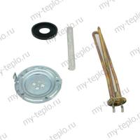 ТЭН 1,0 кВт левый для Ariston ABS VELIS EVO POWER D UP 30-100, комплект (tenko1LABSVLSEVOPWDUP)