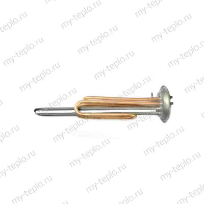 ТЭН для водонагревателя, медный, 2500 Вт, М6 под анод, фланец 92 мм (20942)
