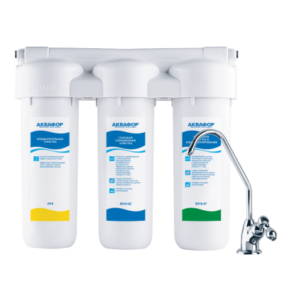 Фильтр для воды Аквафор модель Трио Норма (201682)