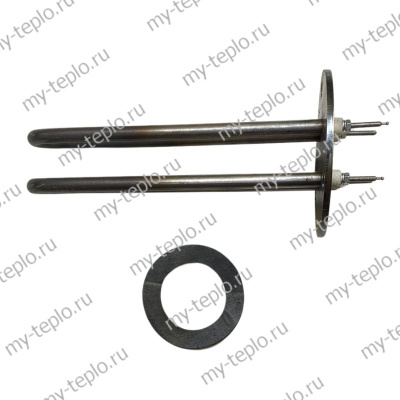 Блок ТЭН для котла Сангай ЭВПМ-3, фланец D-100 (нержавеющая сталь) (tenSangay3ns100)