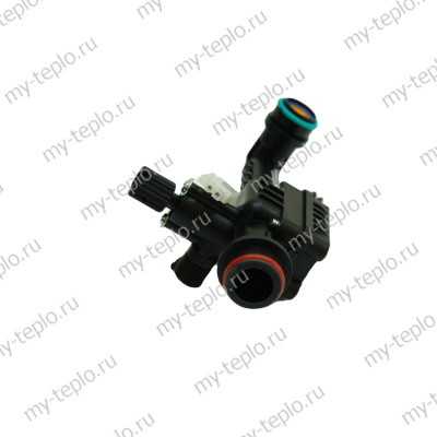 Гидроузел датчика протока с краном подпитки для котла Navien ACE 10-24 (gidrouzprotkrACE1024)